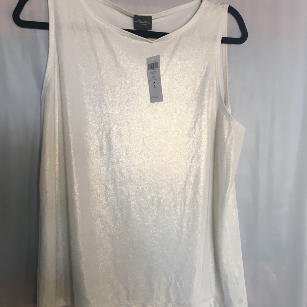 Shimmer tank top